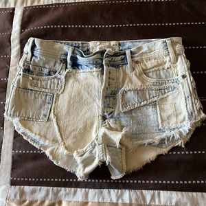 Free People Denim shorts